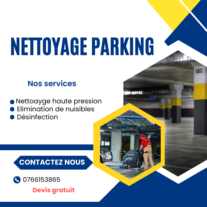 Nettoyage parking pas cher 