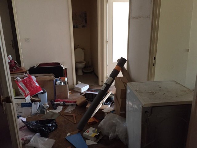 débarras d'un appartement